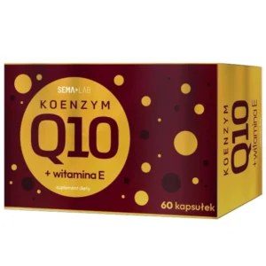 Sema Lab Koenzym Q10 + Witamina E â 60 kapsuÅek